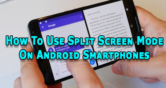 split screen android phone